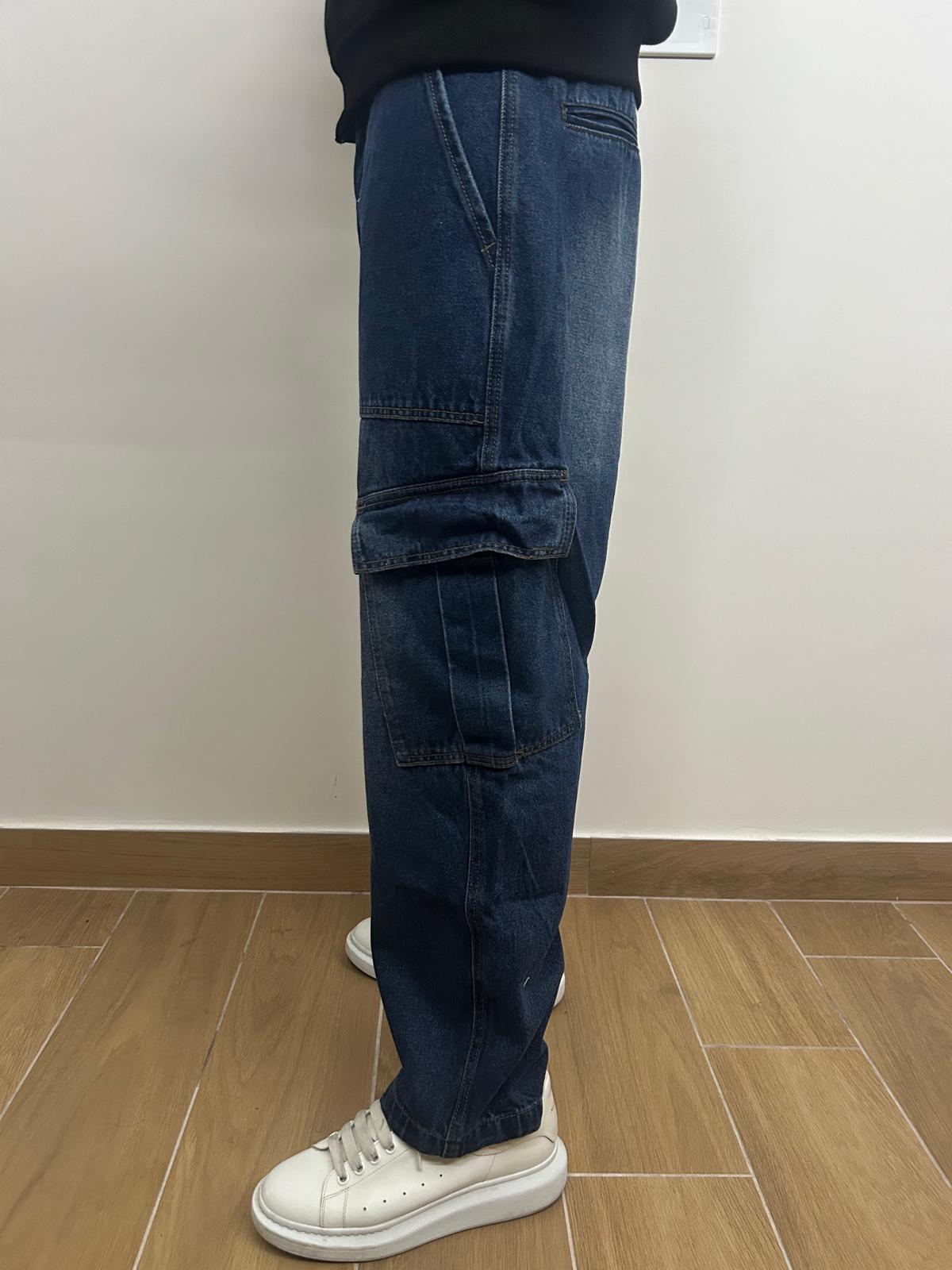 Jeans cargo baggy fit/ -30%