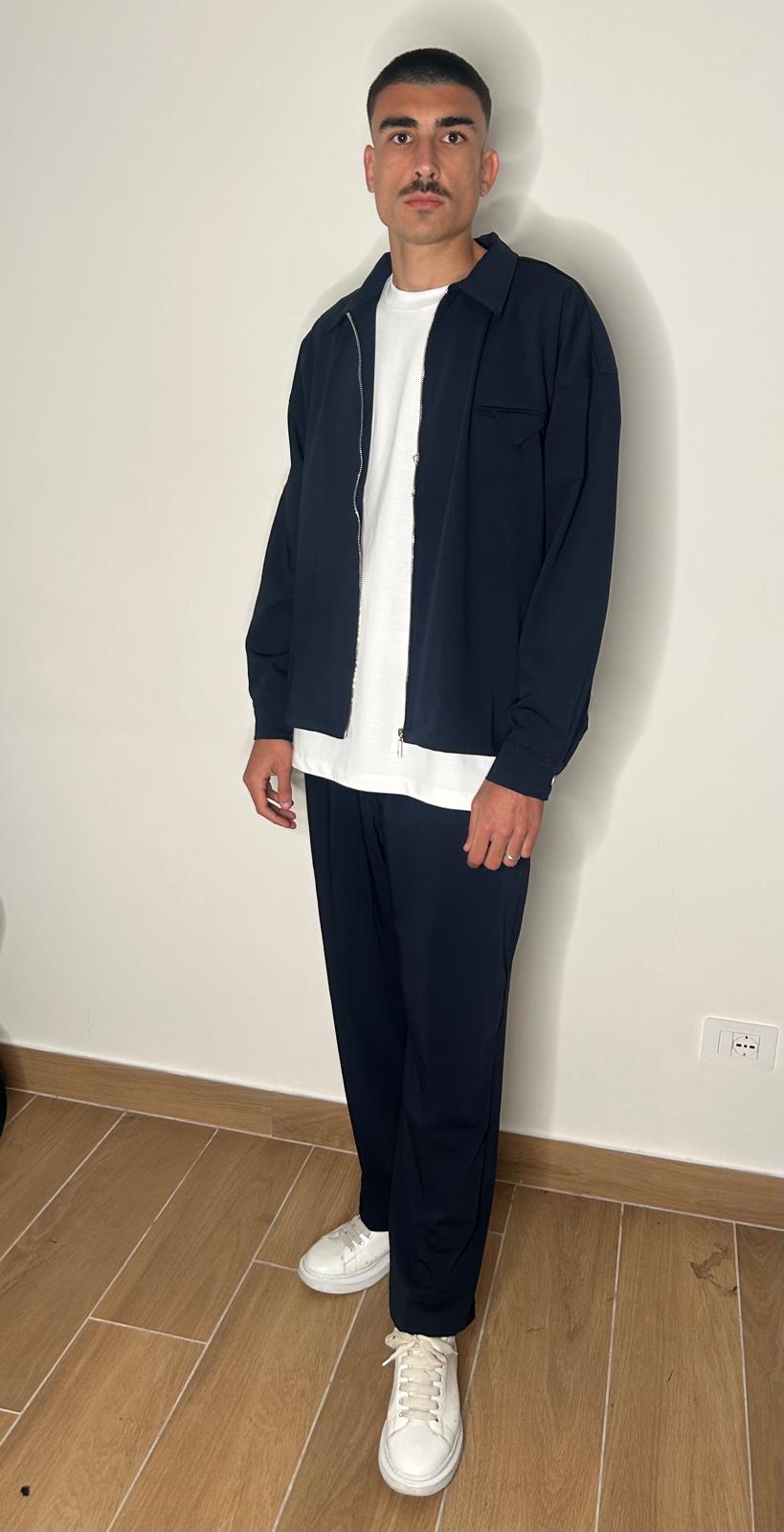 Coordinato elegant blu navy/ -30%