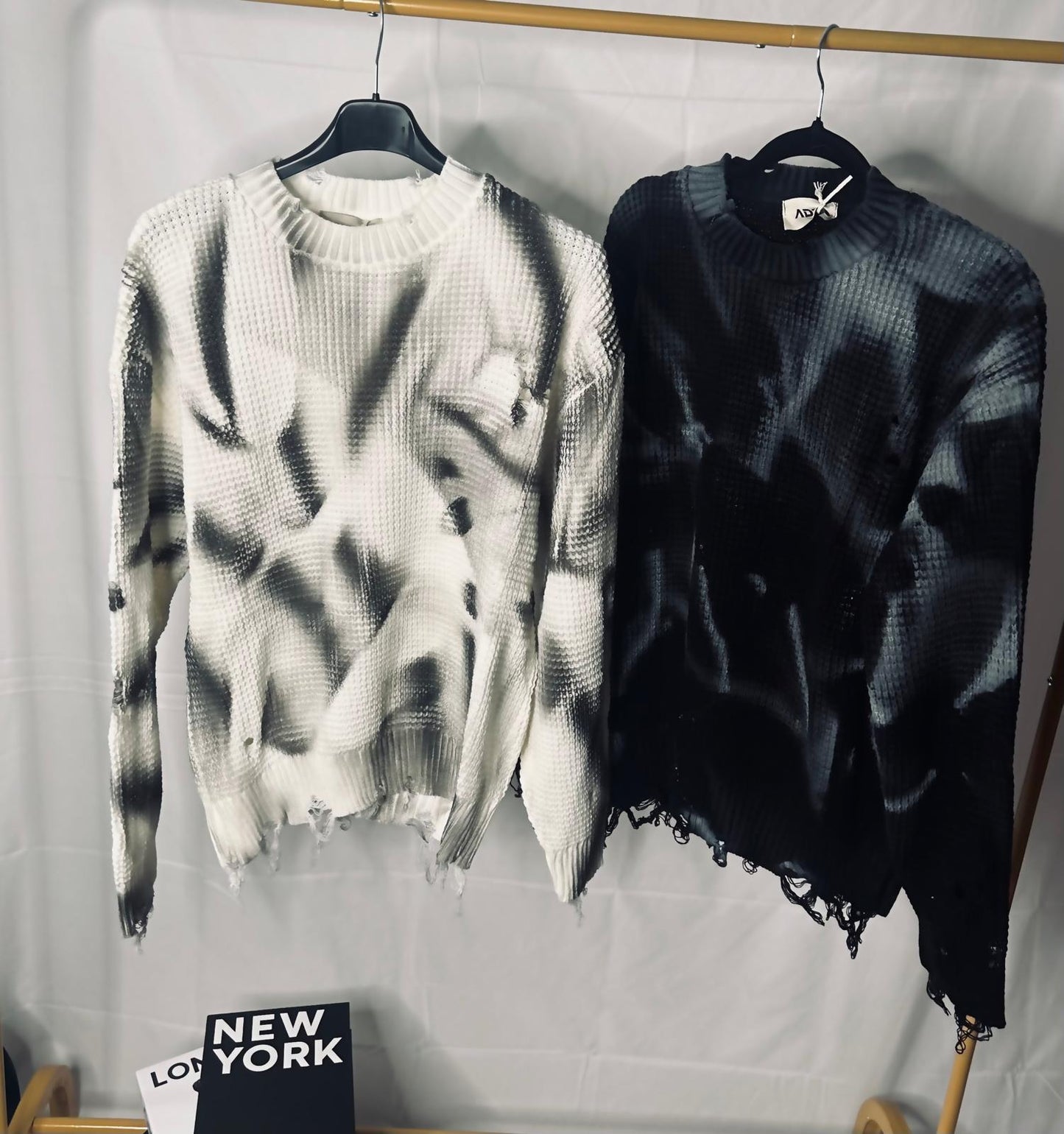 Maglione crafted bianco/ -50%