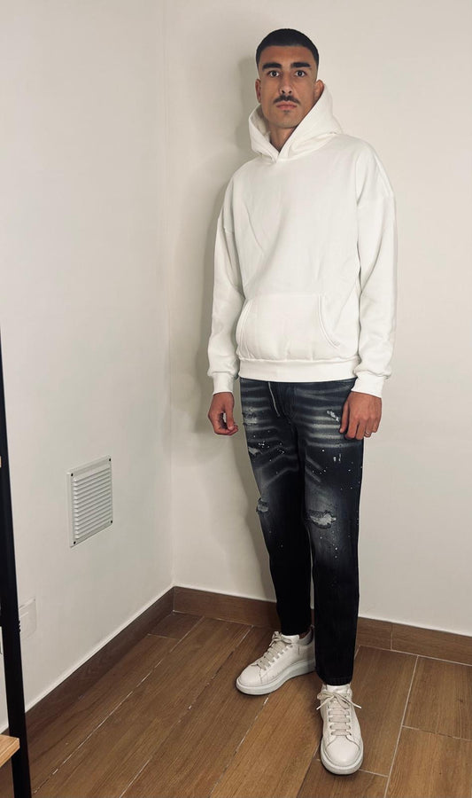 Jeans capri neri/ -40%