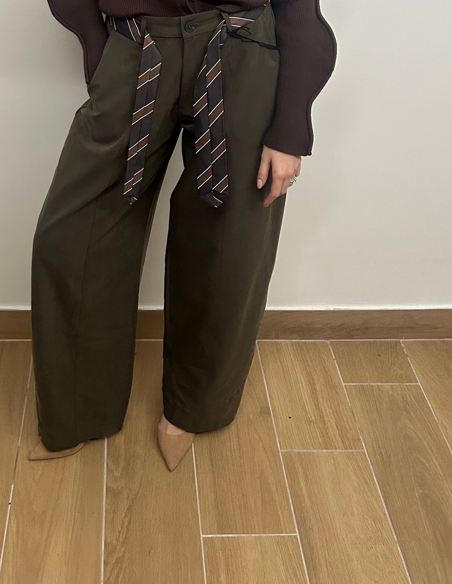 Pantalone cravatta/-50%