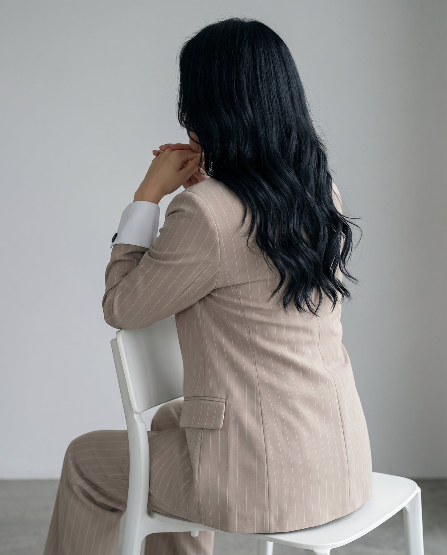 Tailleur gessato