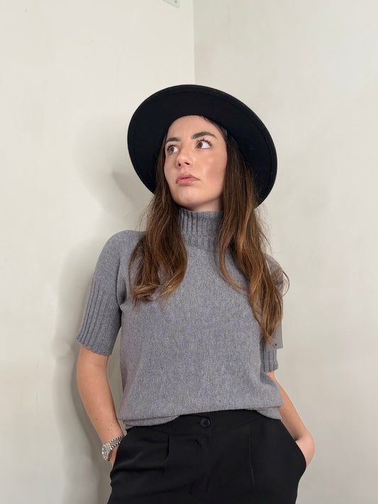 MAGLIONE AMELIÈ GRIGIO