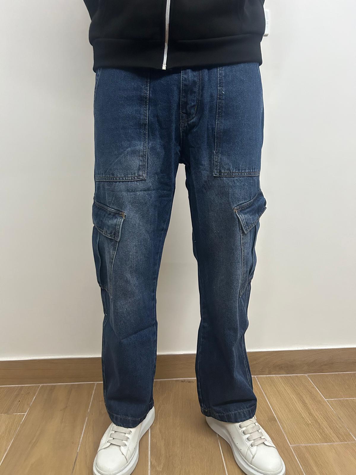 Jeans cargo baggy fit/ -30%
