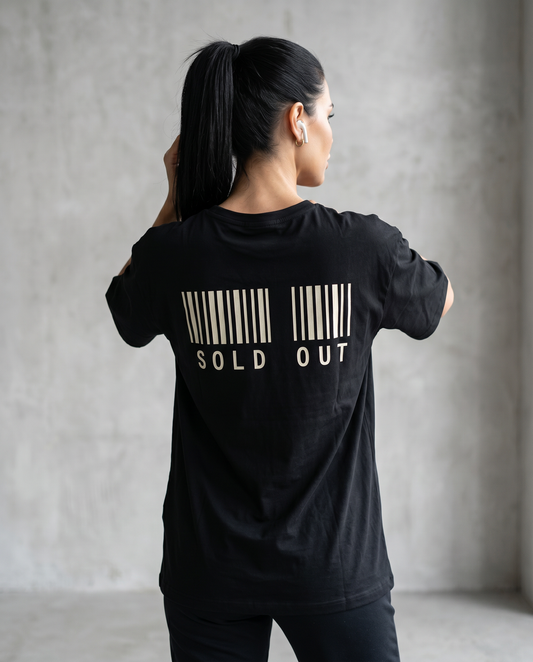 T-shirt nera sold-out