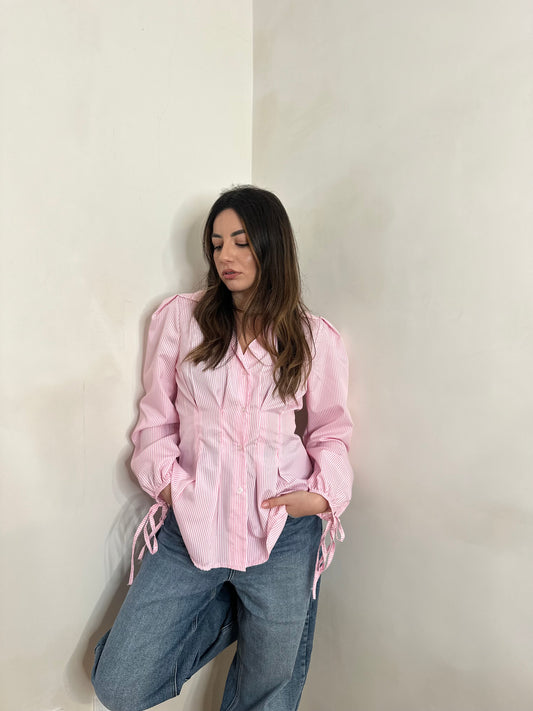 CAMICIA VERTICAL PINK