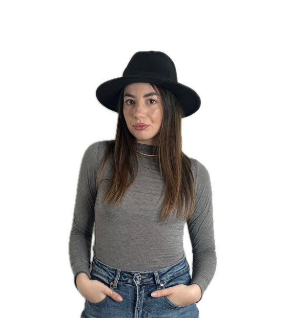 Maglia cashmere grigia