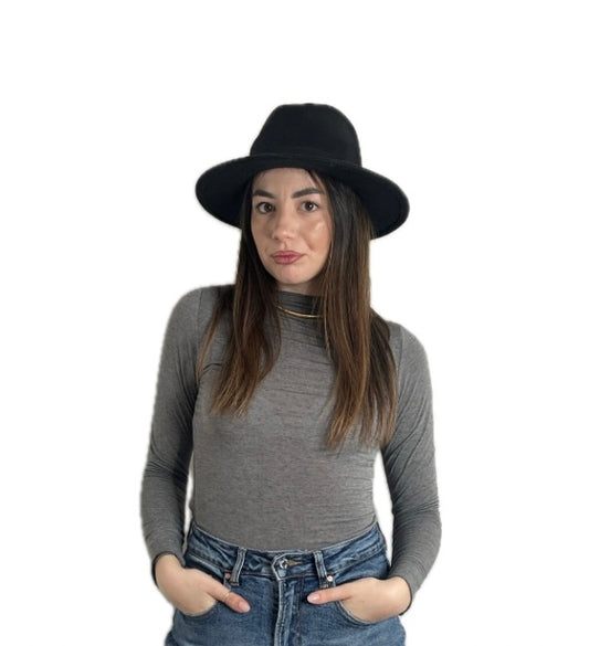 Maglia cashmere grigia