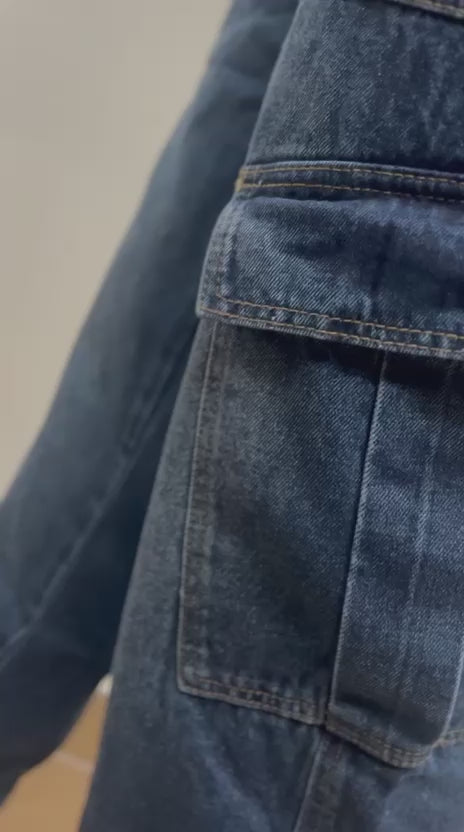 Jeans cargo baggy fit/ -30%